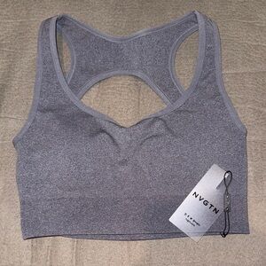 NVGTN Grey Sports Bra